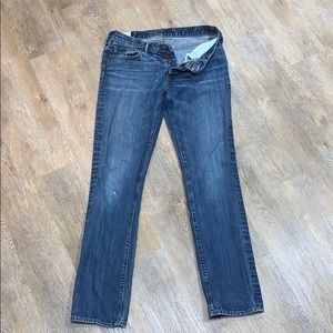 A & F Slim Straight Jeans